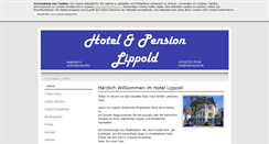 Desktop Screenshot of hotel-lippold.de